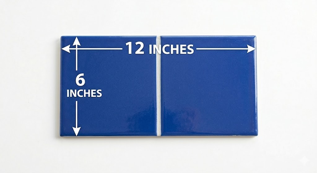 USP-2220 – US Pool Tile 2×2 – Blue Swimming Pool Tile 6″X12″ Sheet