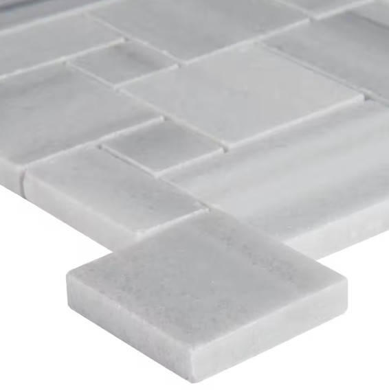MSI Bergamo 12 in. x 12 in. x 10mm Polished Marble Look Floor and Wall Tile