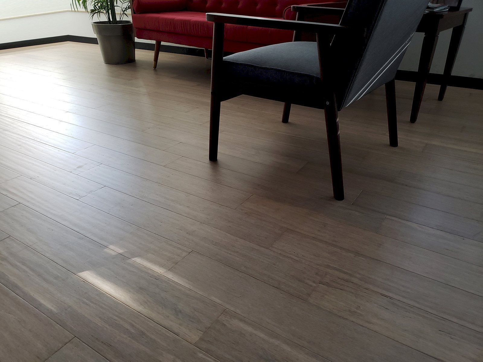 8″ Sample Piece – Ambient® Oyster Shell Rigid Core Bamboo Flooring