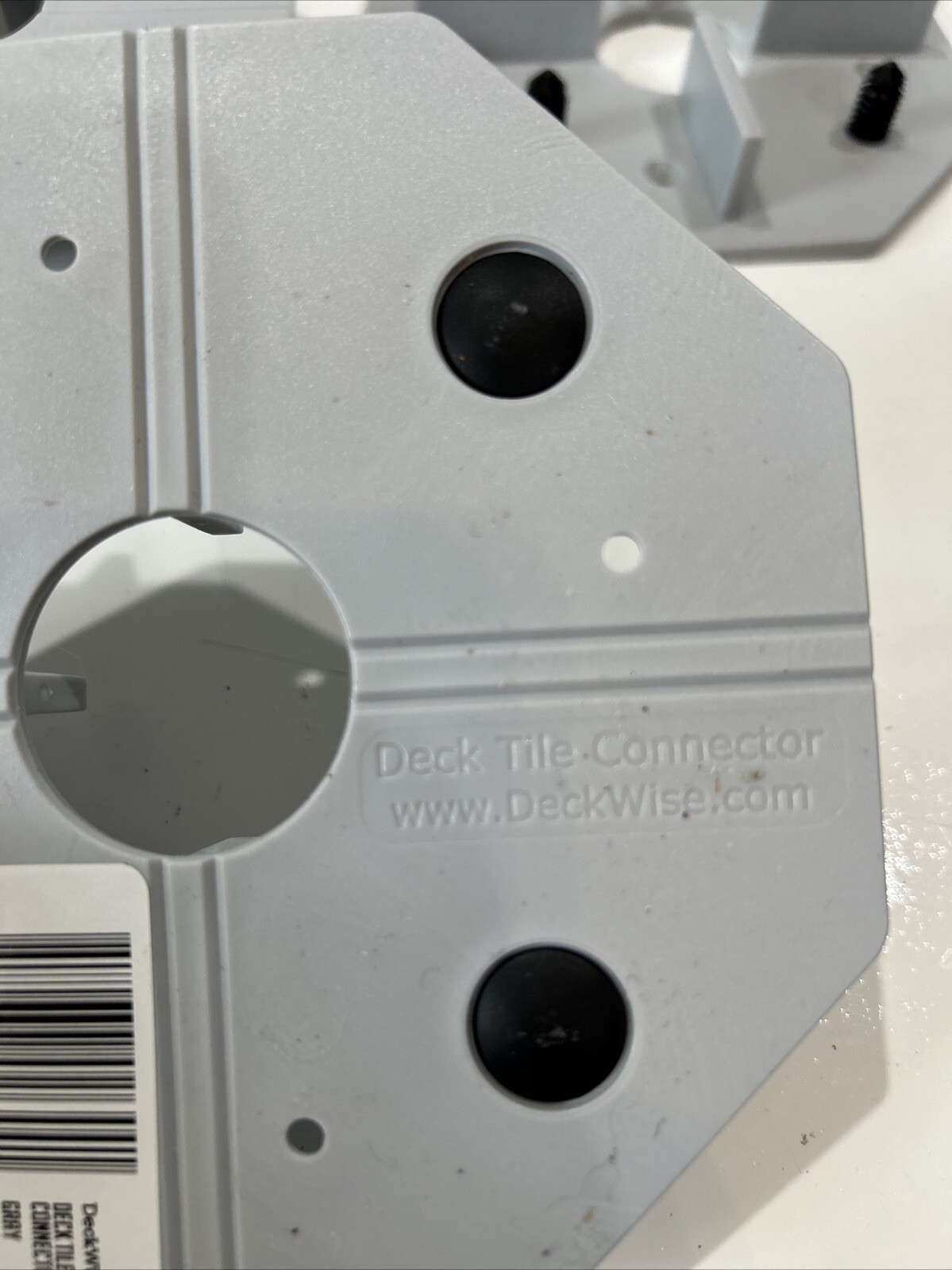 Deck Tile Connector IPE Clip Wise Gray Lot of 5 Pieces