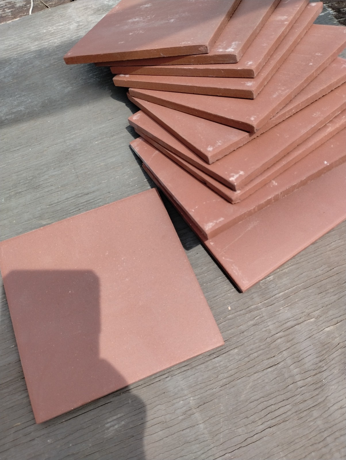 Blended Red 6 in. x 6 in. Abrasive Paver Floor Wall Tile (12 PIECE) USCTC