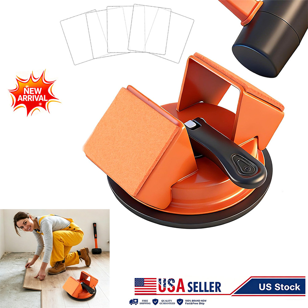 Heavy Duty Floor Gap Fixer Tool Plank Grabber with Suction Cup Floor Gap Repair