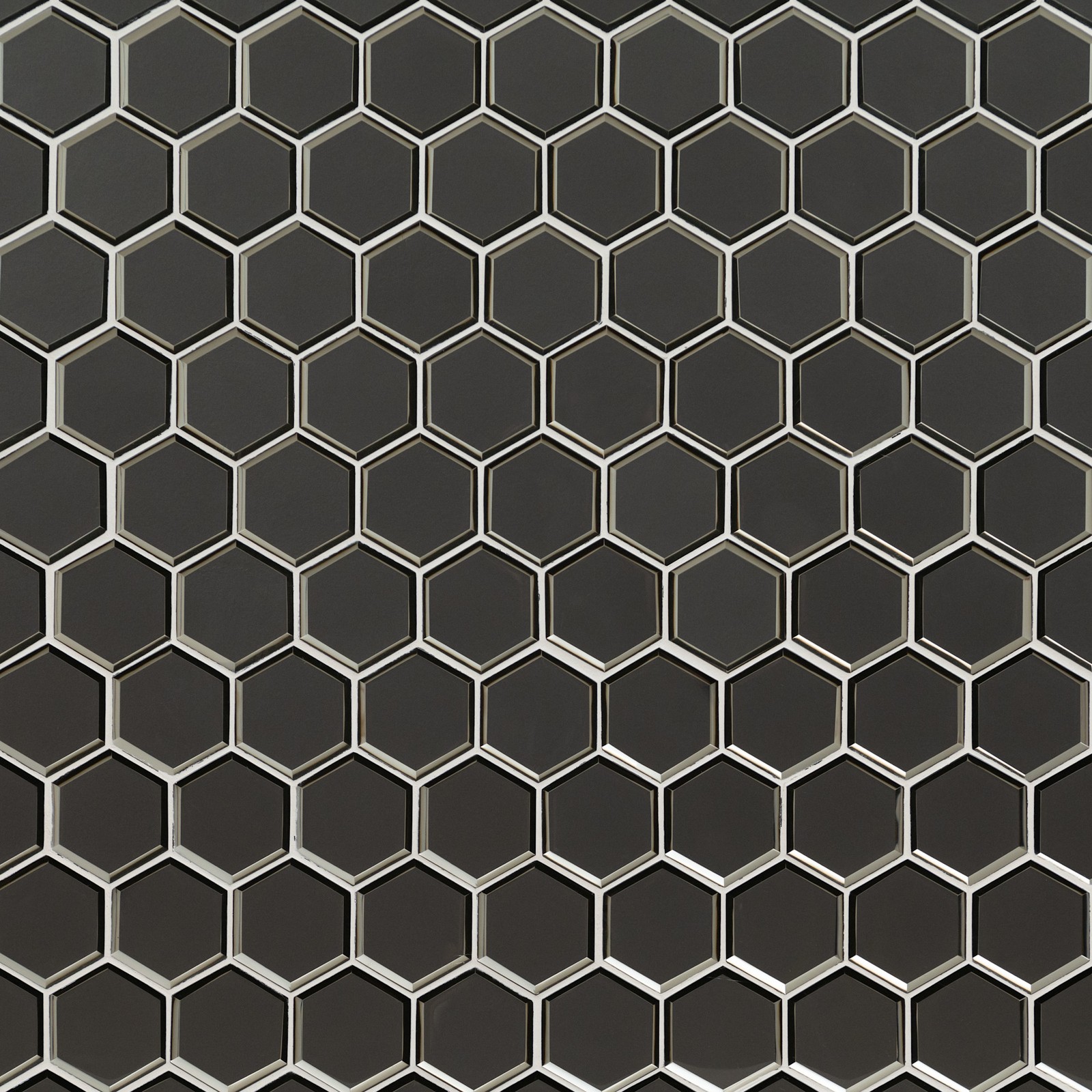 Ackland AKM-G-RI3X3BHX-CA Rivella – 11″ x 12″ Glass Geometric – Sage Edge