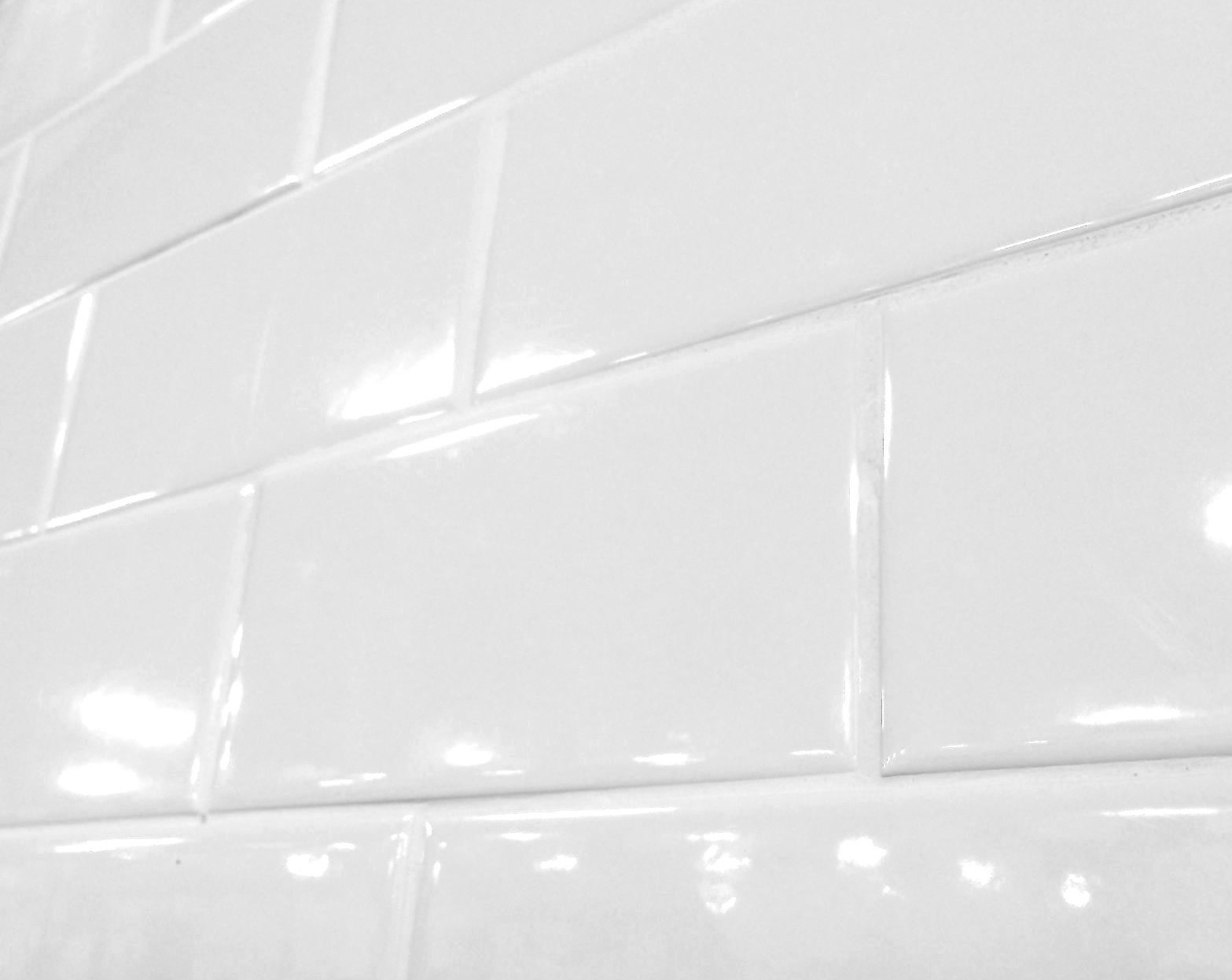 White 3×6 Shiny Glossy Finish Ceramic Subway Tile Backsplash Wall (Sample Order)