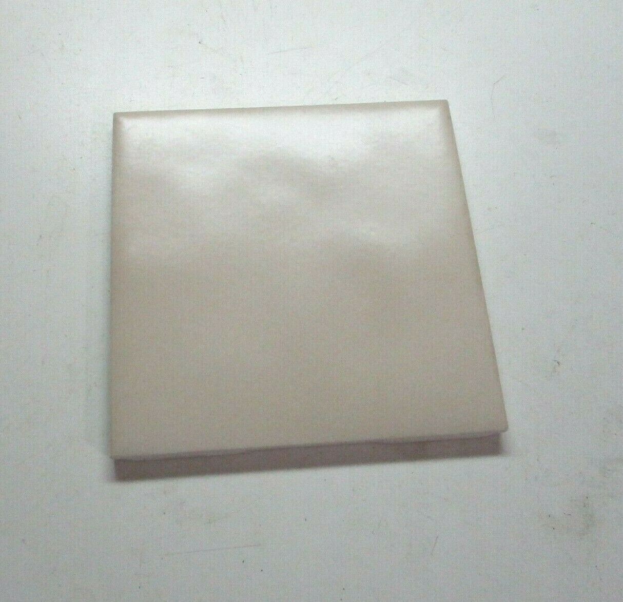 1 Tile US Ceramic USA 4-1/4″ Sq 724764314004 Dimpled Satin Sandstone Dunes Beige