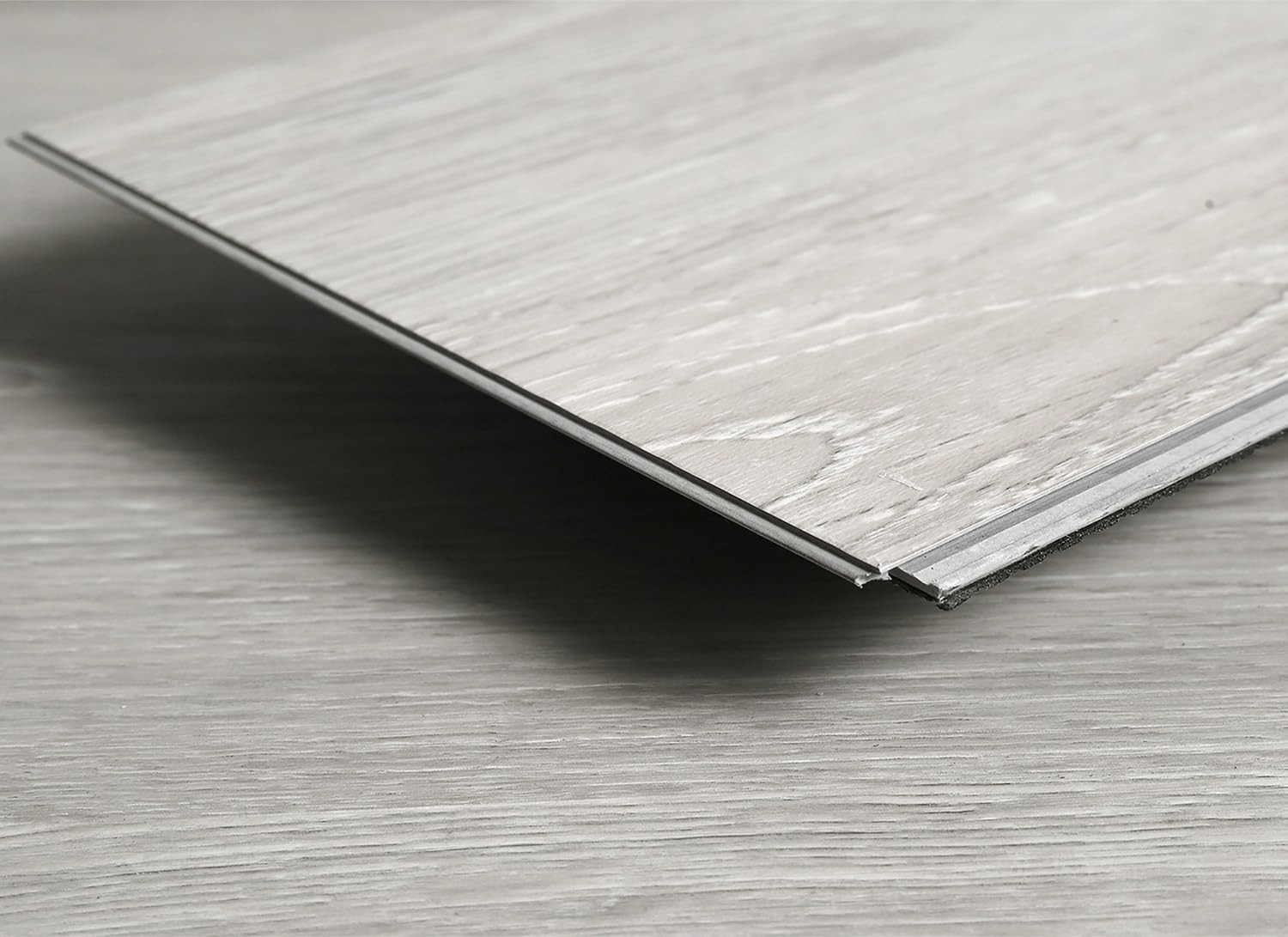 36″x6″ Interlocking Vinyl Planks, 14-Pack Covers 21 Sq Ft