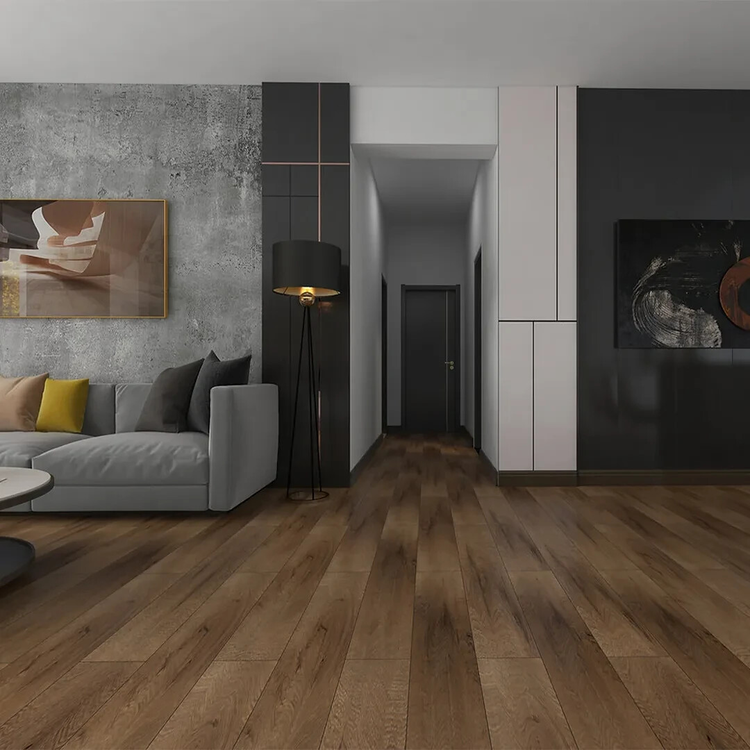 100% Waterproof Luxury Vinyl Plank Flooring 5.5mm/20mil 10pc per box 28.365 sqft