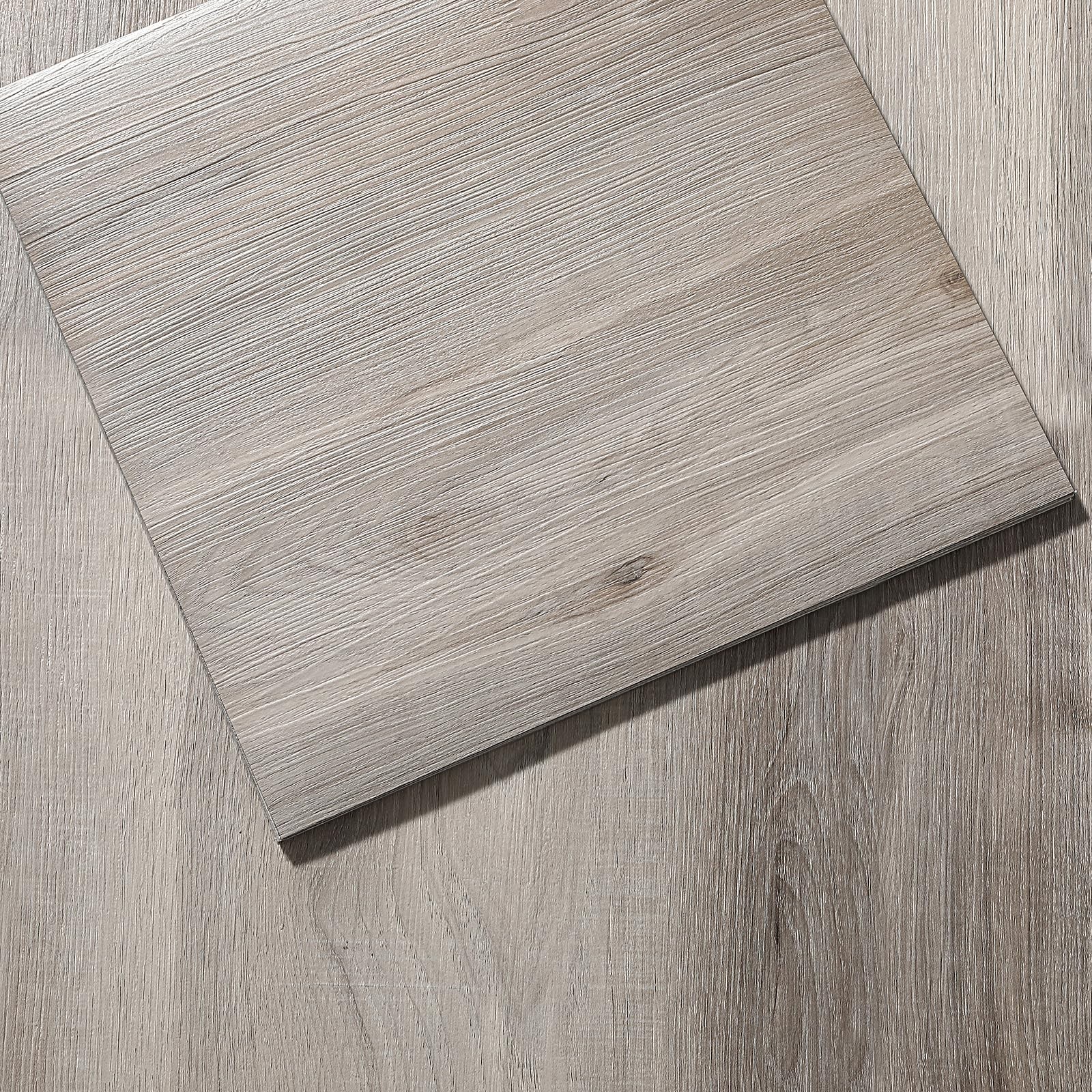 Peel and Stick Floor Tile, 20-Pack 12 x 12 inch Vinyl Flooring, Real Wood Loo…