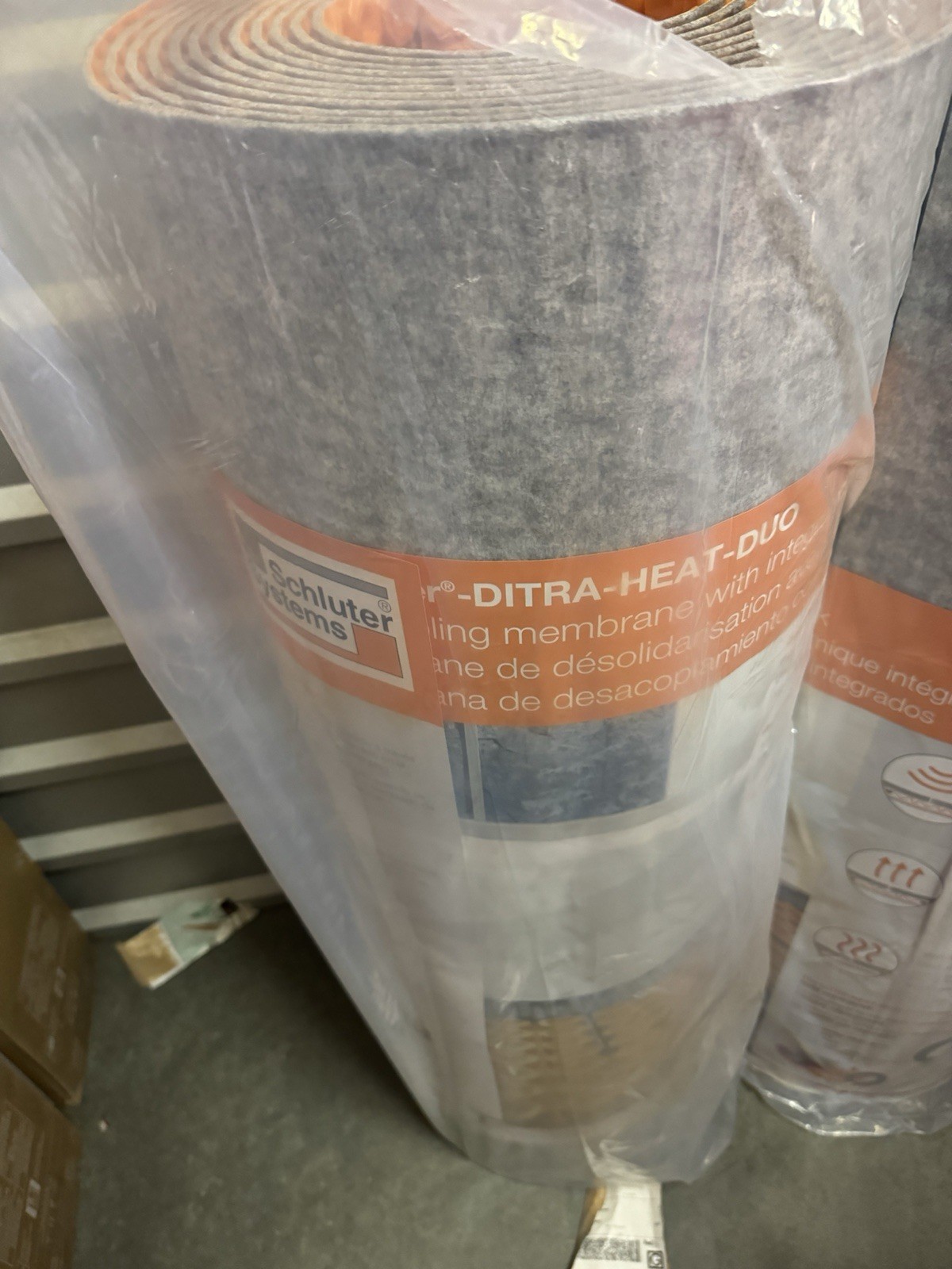 Schluter DHD810M Ditra Heat DUO Uncoupling Floor Membrane 108 Ft² Roll Underlay
