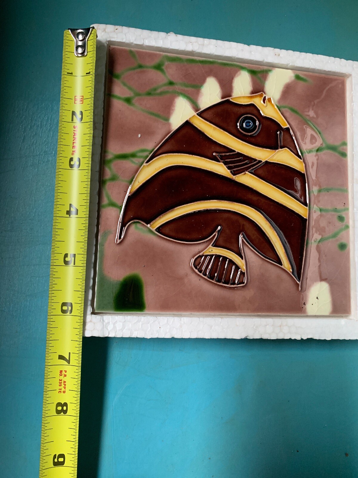 Tropical Fish Ceramic Tile Qty 22 Of 6″ x 6″ Back Splash Decor