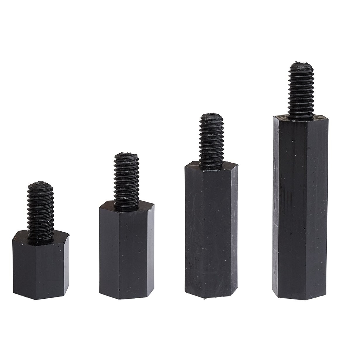 Litorange 320PCS M3 Male Female Nylon Hex Spacer Standoff M3, Black