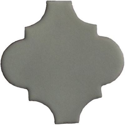 4×4 9 pcs Mexican White Mexican Arabesque Clay Tile Handmade Talavera Backsplash