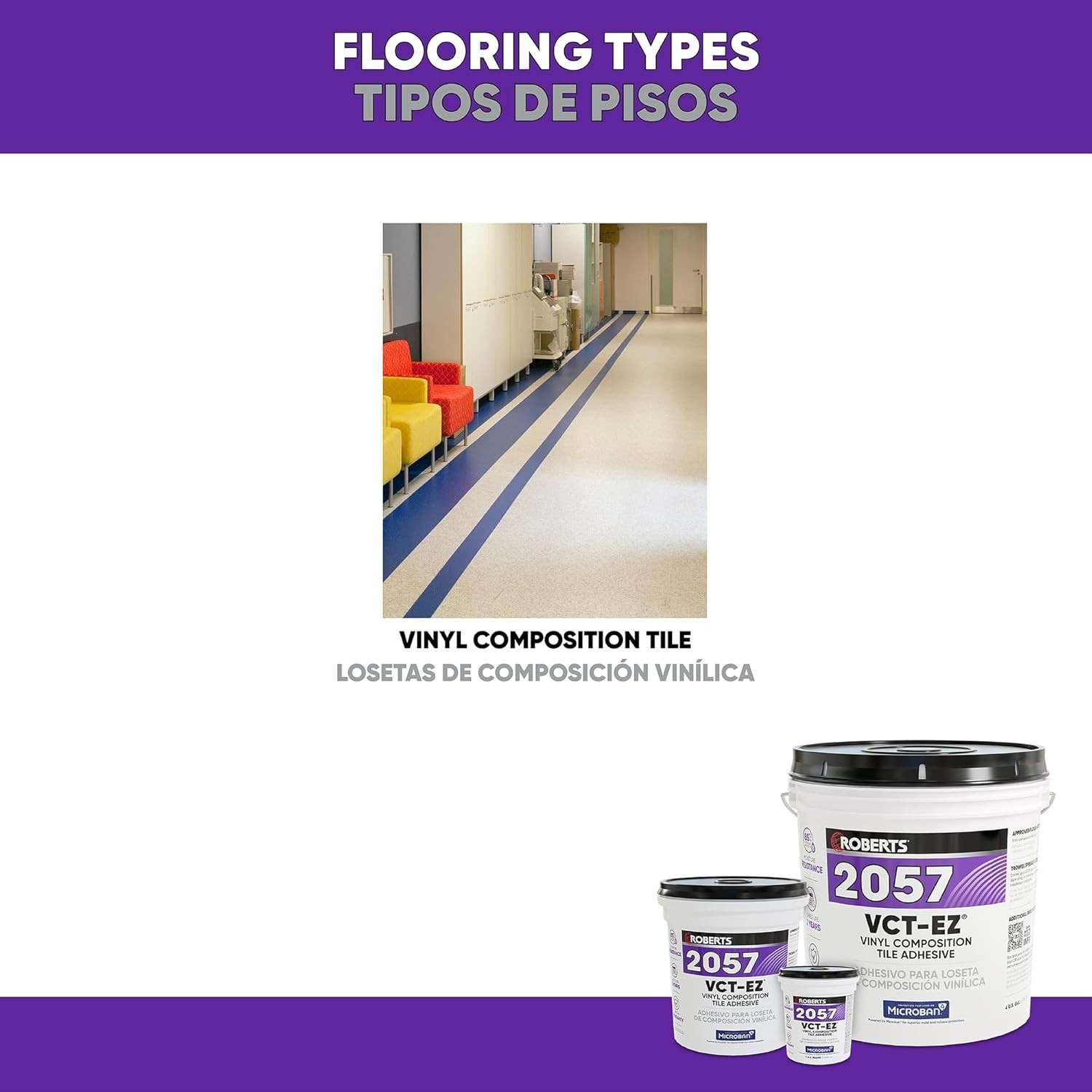 1 Quart Waterproof Vinyl Tile Adhesive – Dries Clear for Perfect Flooring Finish