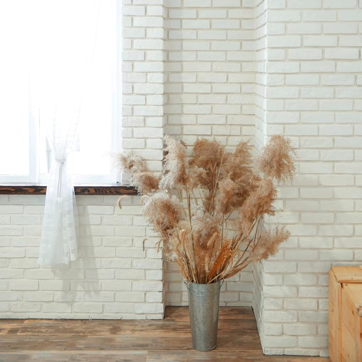 40 Pcs White Thin Brick Veneers for Interior and Exterior Wall Decor (7 Sq.Ft)