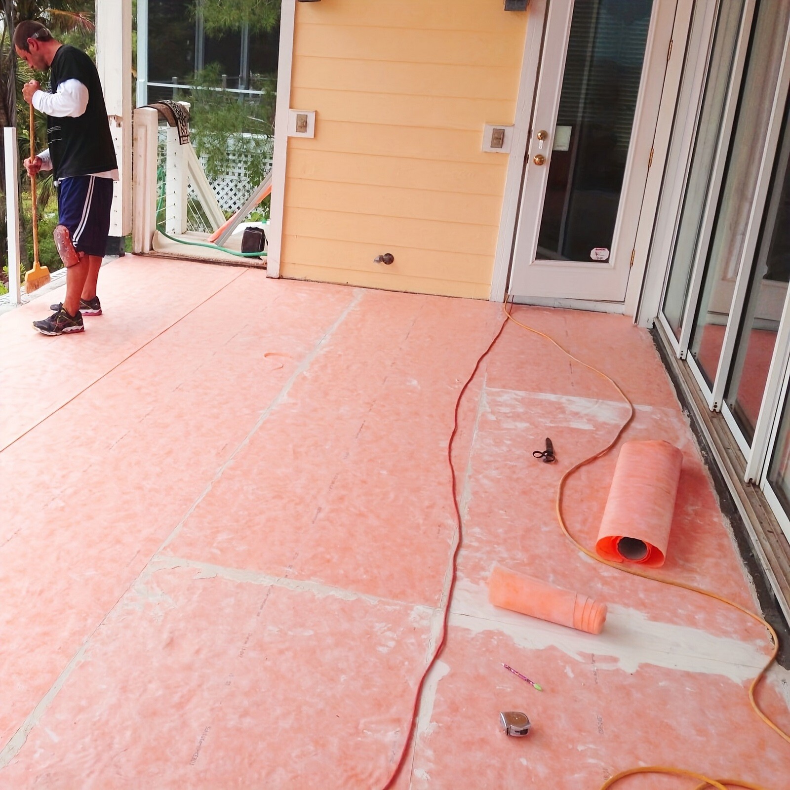 20mil Waterproof Membrane 330Sq ft F Bathroom Shower Tile Flooring Underlayment