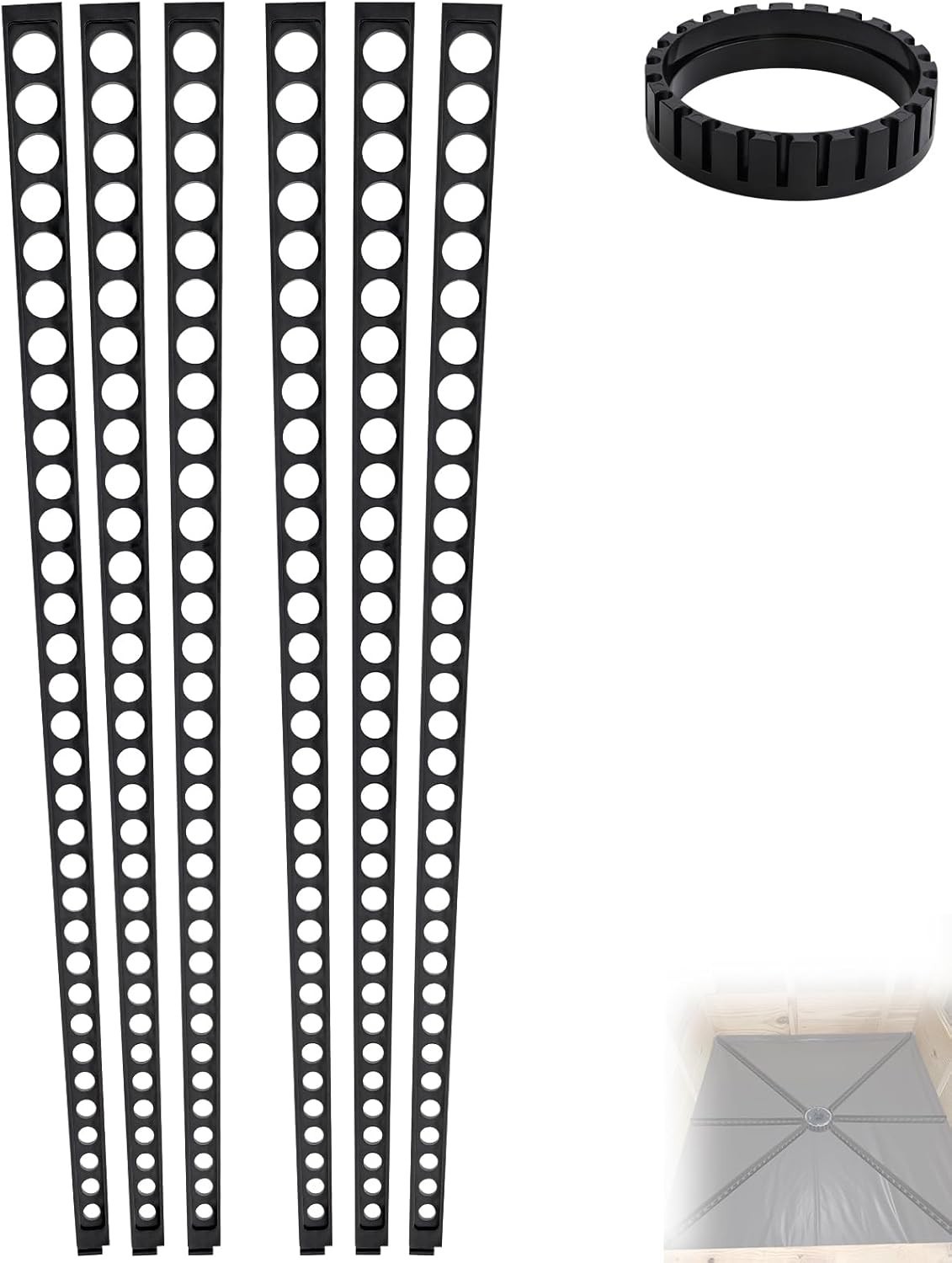 Shower Pitch Kit for Quick Install Sloped Pan Slope Kit for Floor Mortar Bed
