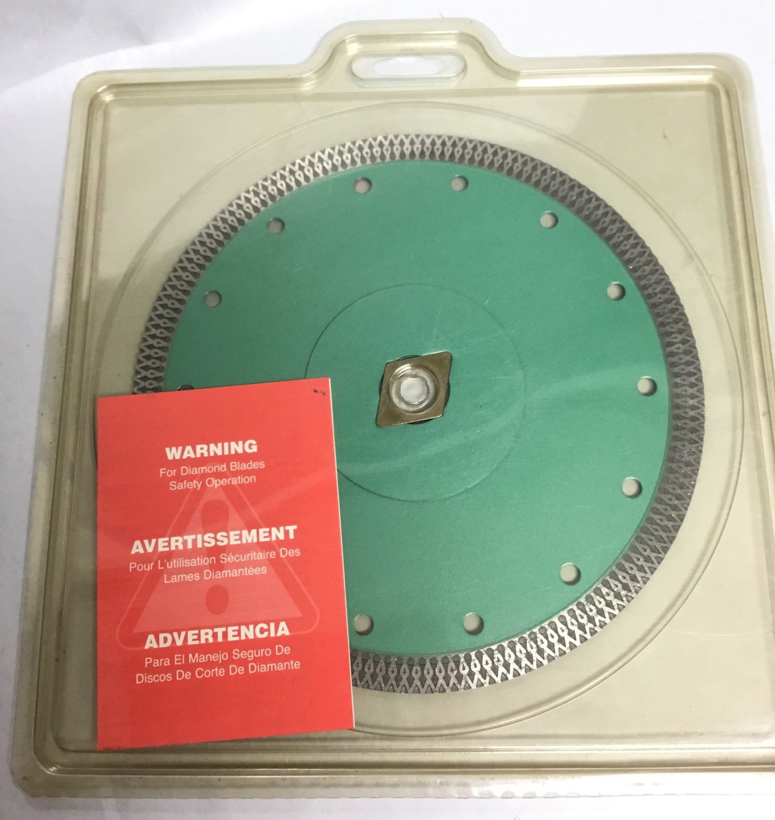Pearl Abrasive P4 Turbo-Mesh Porcelain Blade 7″- Free Shipping