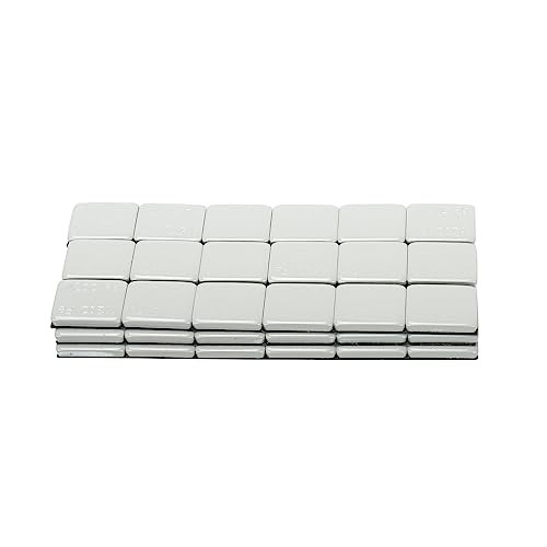 9 Lb. Box Wheel Weights- 0.5oz, 1/2 Oz. Stick On Adhesive 1/2 oz – 288pcs Grey