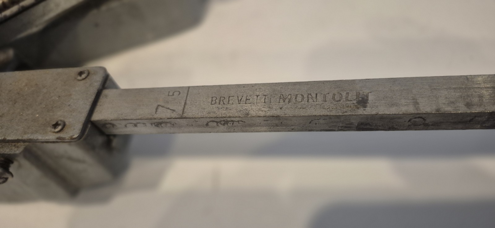 Vintage Brevetti Montolit Italian Manual Tile Cutter Tested And Works