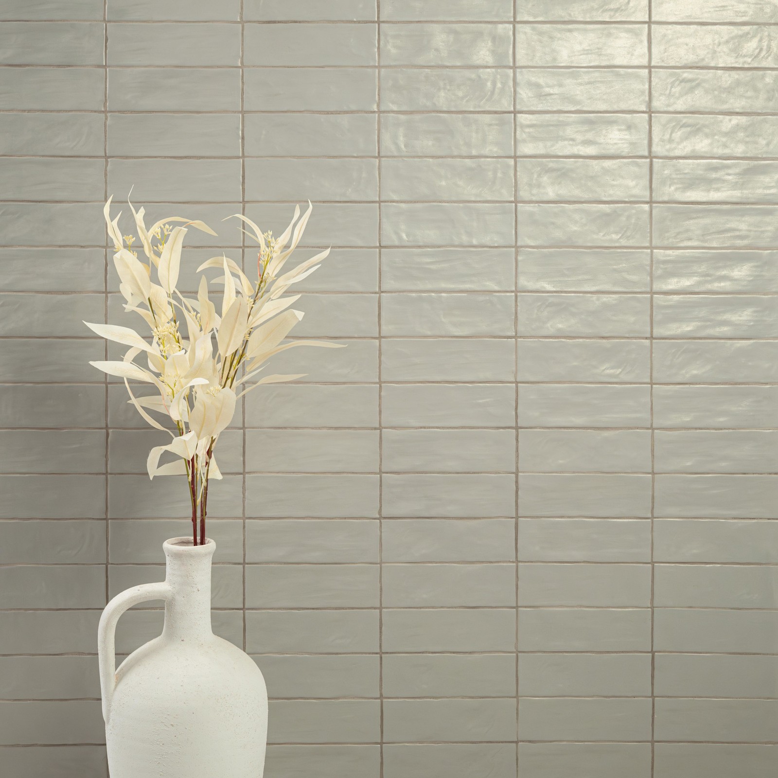 Ackland AKNPTRAV2.5X8S-CA Rava – 3″ x 8″ Solid Subway Wall Tile – – Canvas
