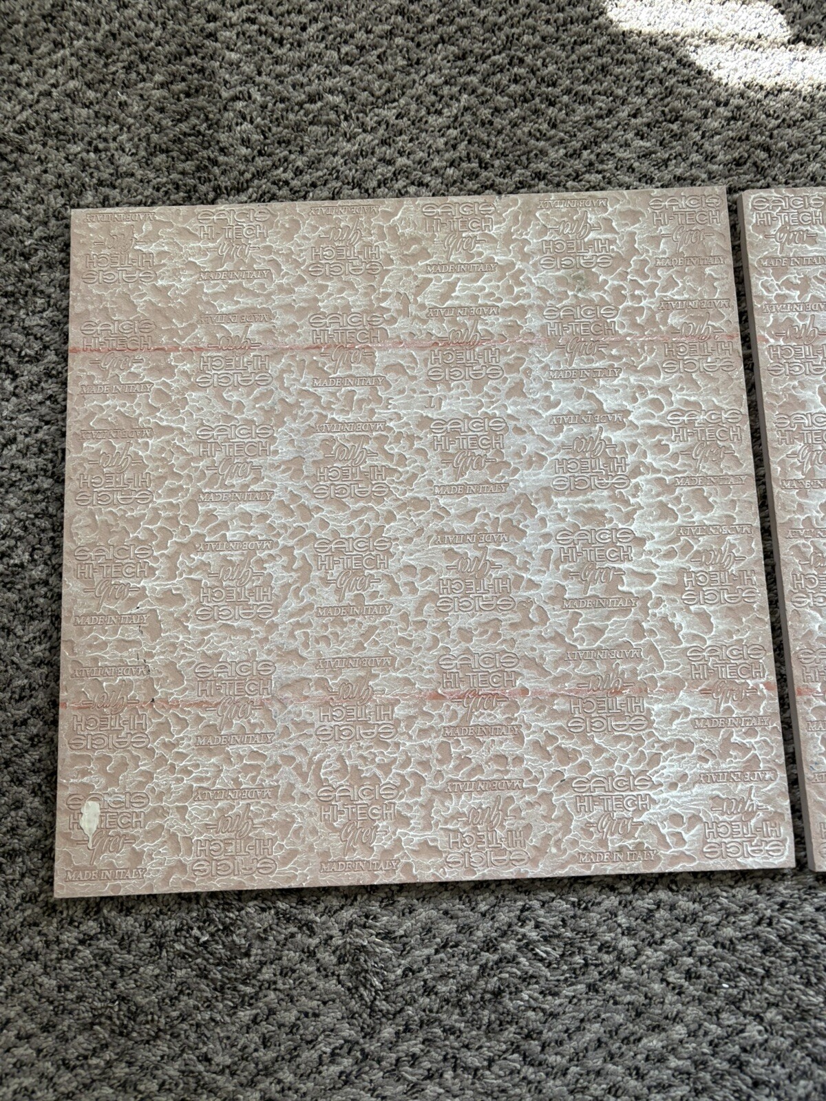 22 Saicis Hi-Tech Gres Made In Italy Tile 18X18 Inch Mid Century Modern Art Deco