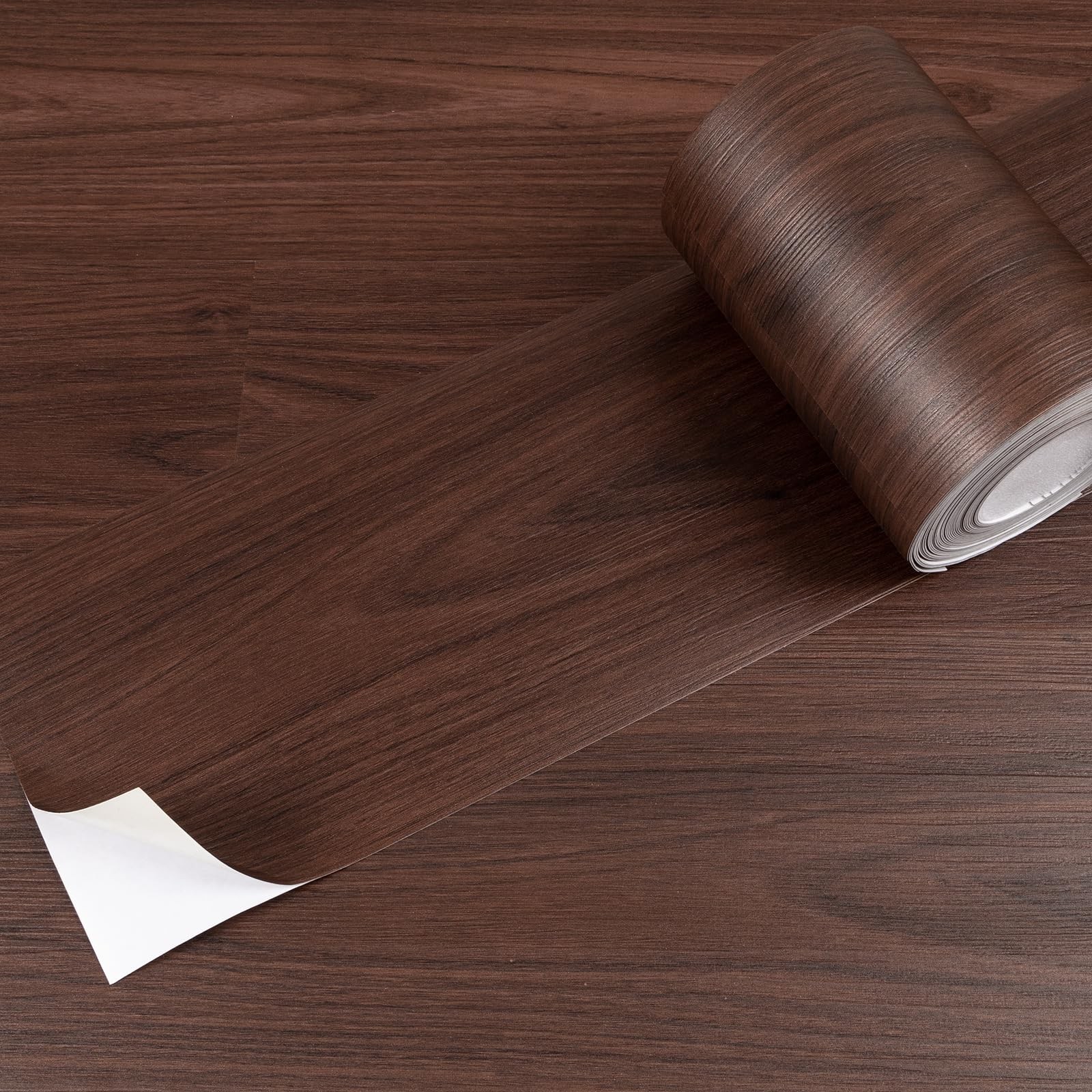Elffloor Peel and Stick Flooring,Vinyl Flooring Waterproof,Wood Grain Look Se…