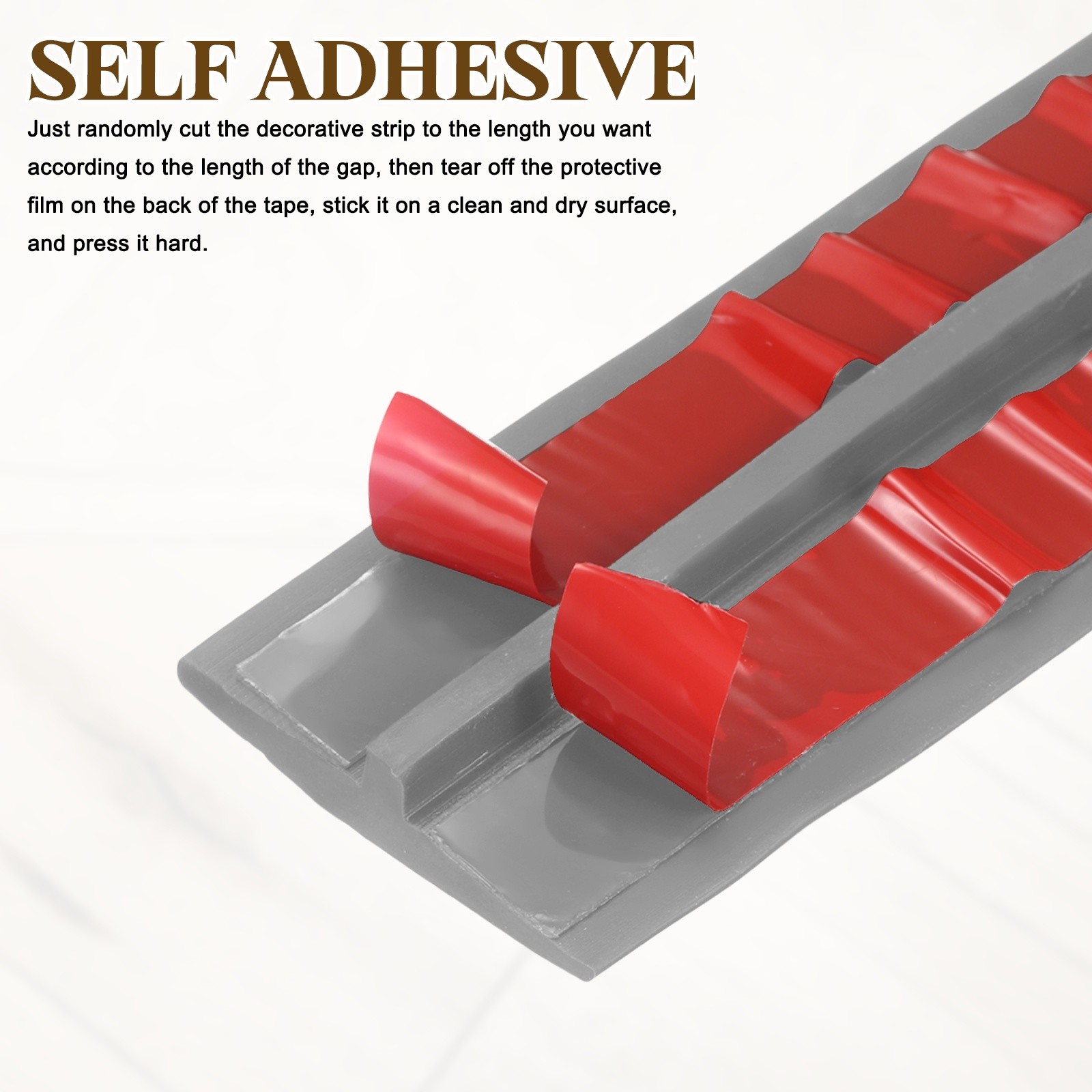 T-Molding Transition Strip 19.69 Ftx1.57″ Flooring Edging Trim Gray,