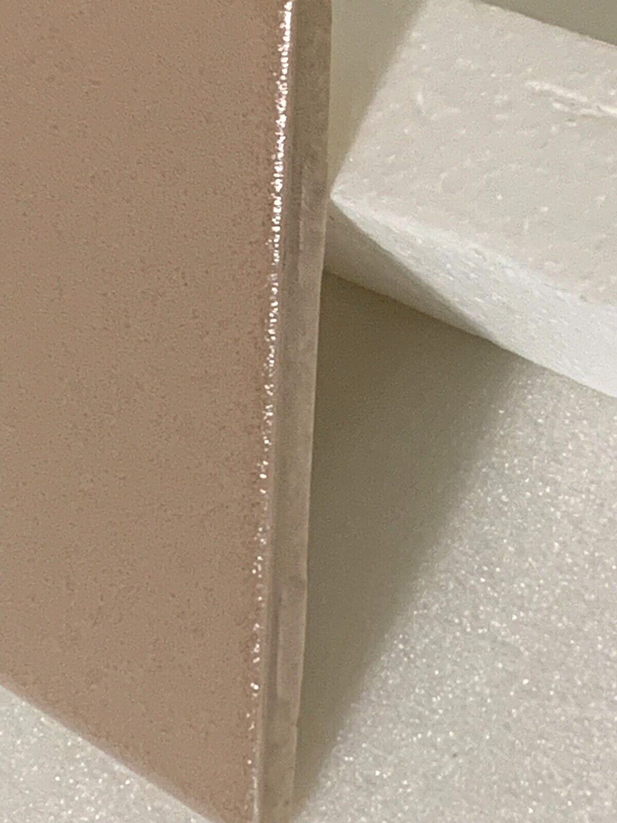 Vintage New Mid-State Ceramic 4 3/8 x 4 3/8 Mexican Sand textured glaze