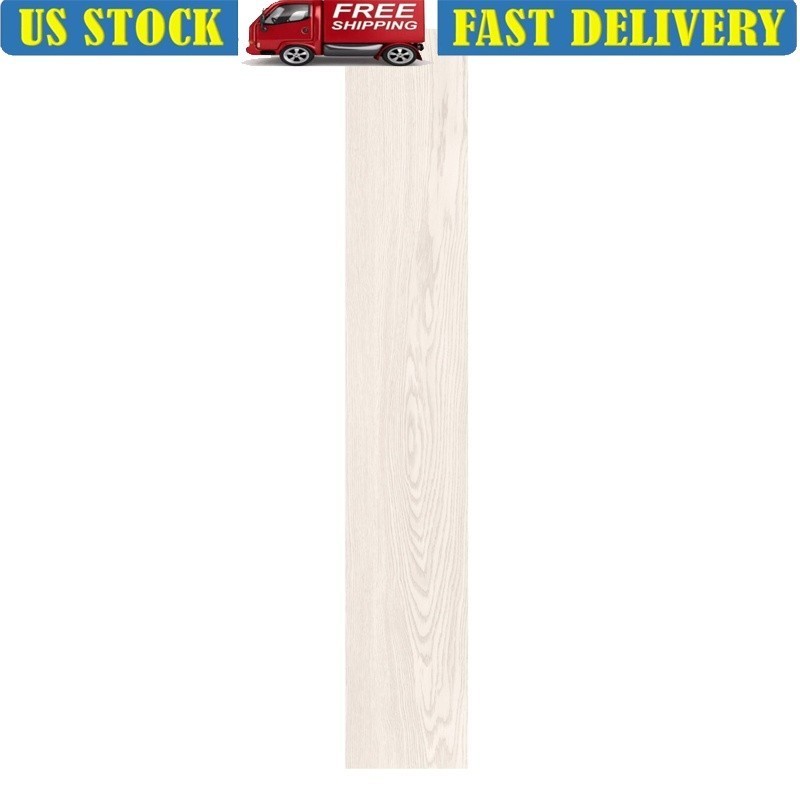 Peel Stick Vinyl Floor Planks Easy Install 10 Planks 15 Sq Ft Water Resistant US
