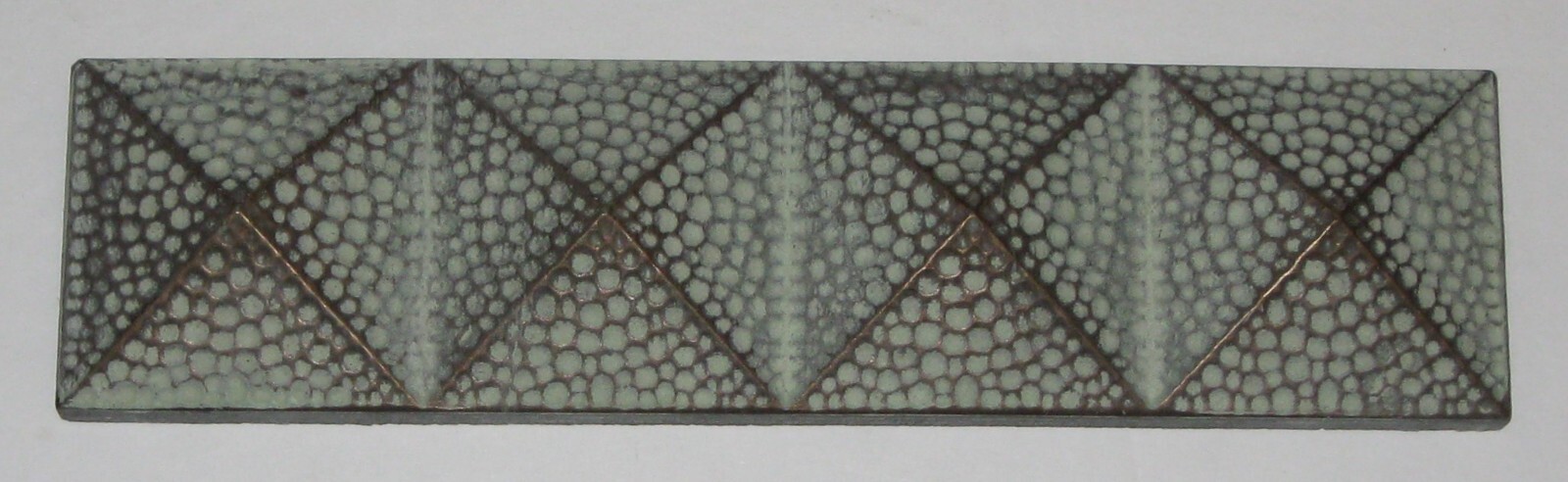 2″ x 8″ Aurora Metals Verdigris Pandora Liner Resin Accent Wall Tile – 20 pcs