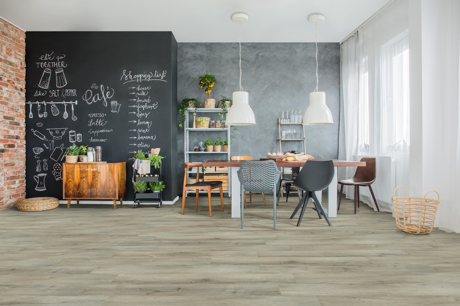 Ackland AKVRC7X48-4406-CA Harper 7″ x 48″ Embossed Vinyl Flooring – Easton