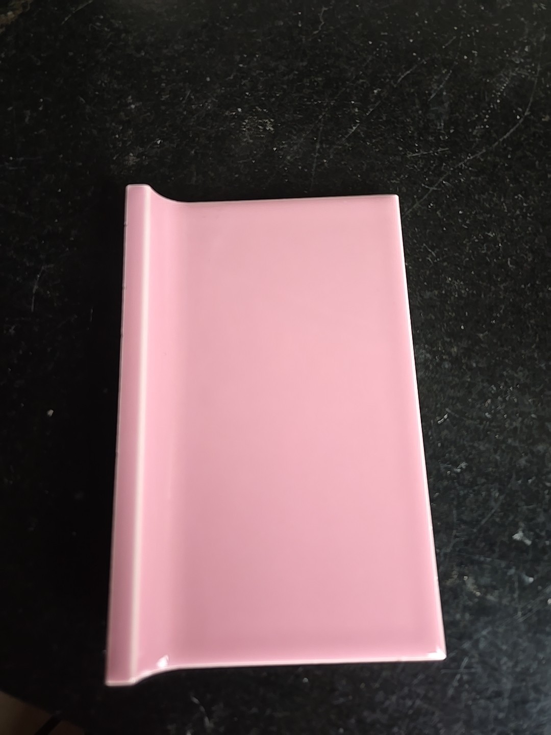 Vintage 6″ X 3 3/4″ Cove Base Pink Tile NOS American Olean