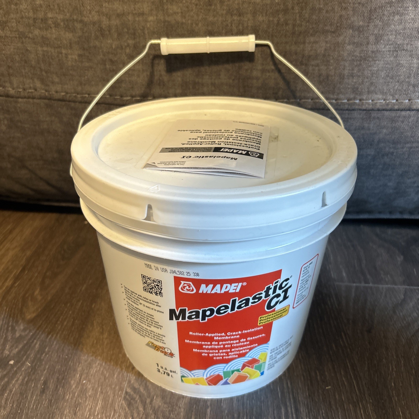 Mapei Mapelastic CI Liquid Crack Isolation Membrane 1 Gallon Brand New Bucket