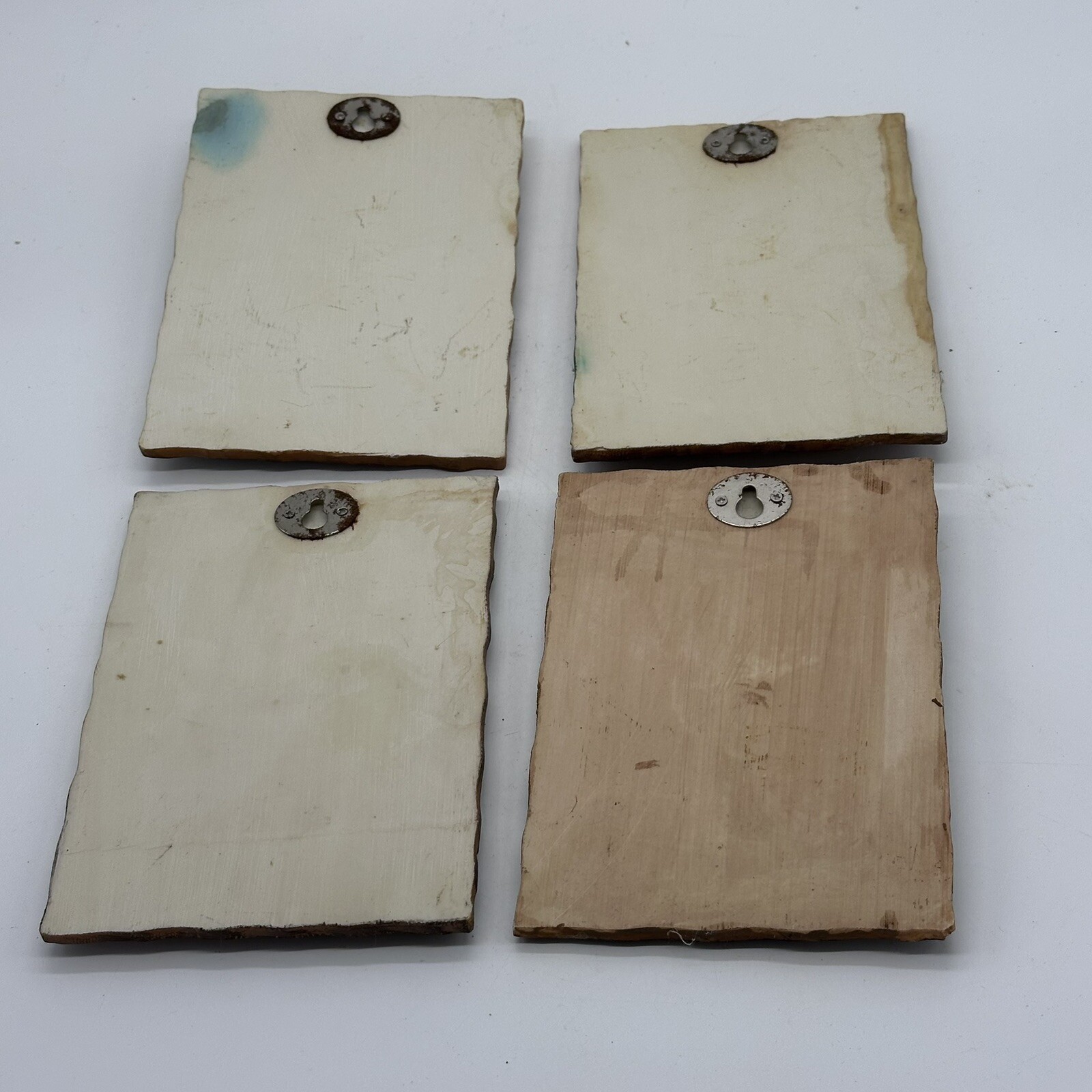 S Vassileva 3D Resin Wall Tiles Coffee Chocolati Espresso Italiana Set Of Four