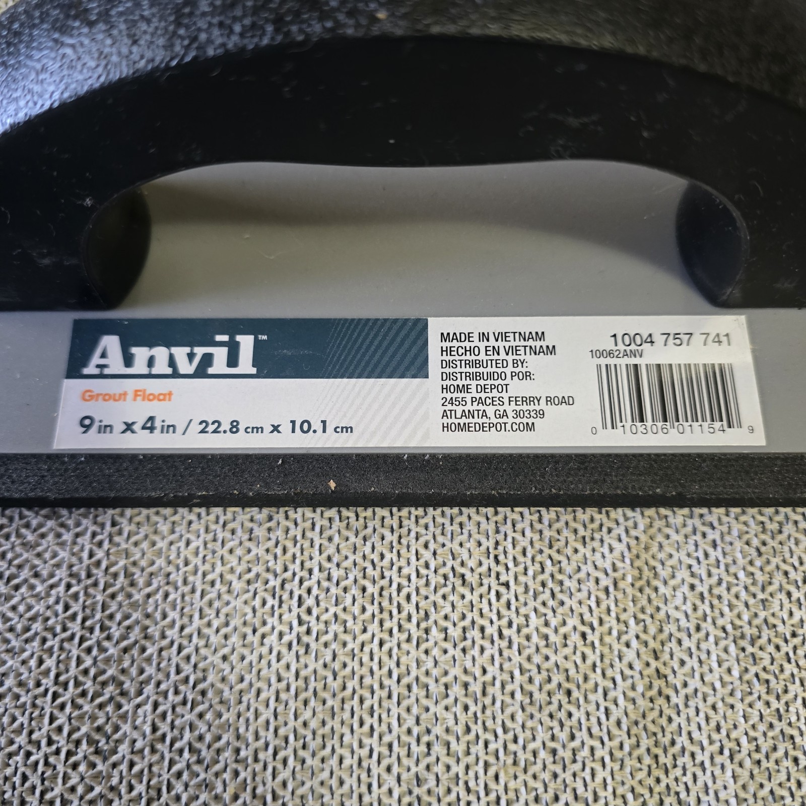 Grout Float 9in x 4in Anvil – Home Improvement Tool Supplies