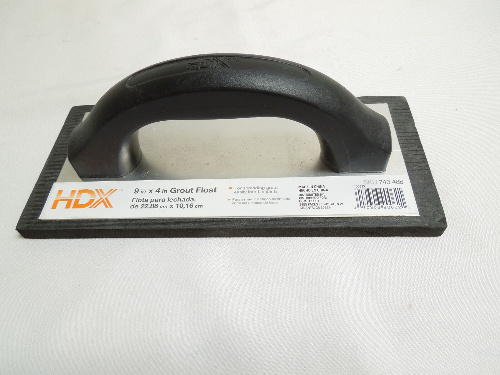 HDX Grout Float 9″ x 4″ Model #10062X NEW!