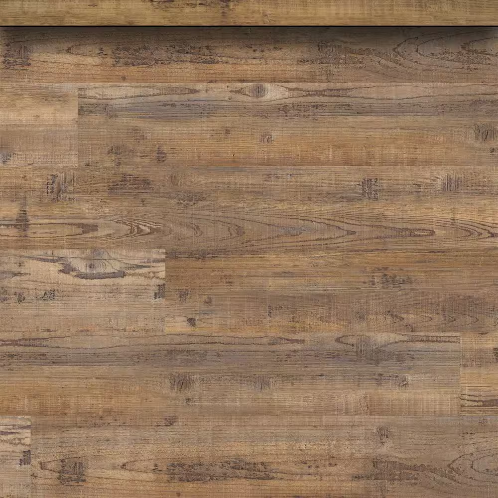 Aged Hickory 3/4 In. Thick X 2 3/4 In. Wide X 94 In. Length Luxury Vinyl Stair N