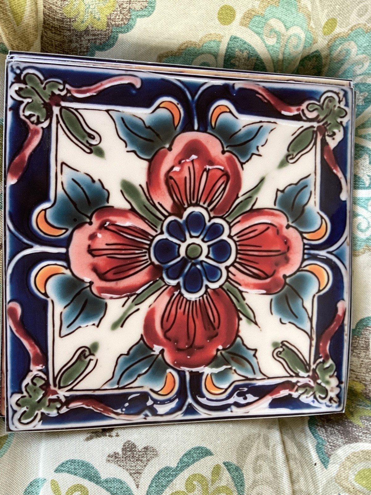 8″ X 8″ Mosaic Peel And Stick Removable Tiles lot of 10