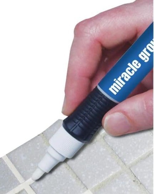 Elite Grout Pen 6pk White – Water Resistant, Bleach Free, Tile Refresh Tool