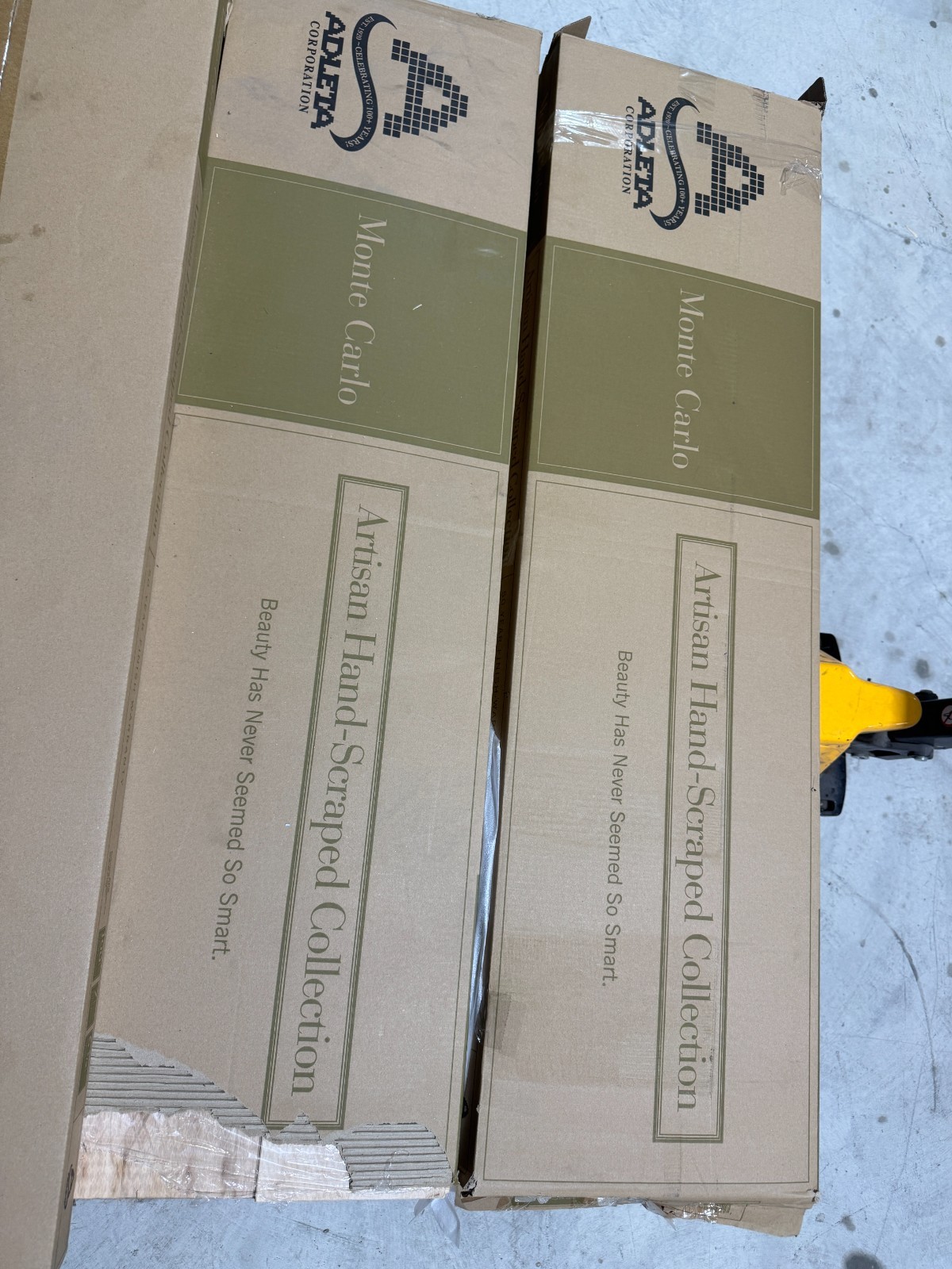 1200 Sq ft Monte Carlo Giacomo Hand Scraped Engineered Hardwood Flooring