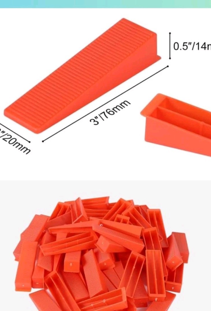 700PCS 1/8″Clips Tile Leveling System Kit Floor Wall Spacer Tiling -2 Tool Set