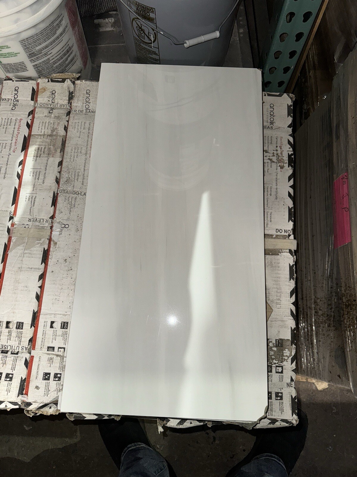 Anatolia 12 X 24 Porcelain Tile Mayflower Suave Blanco Polished 9 Ctns =139 Sqft