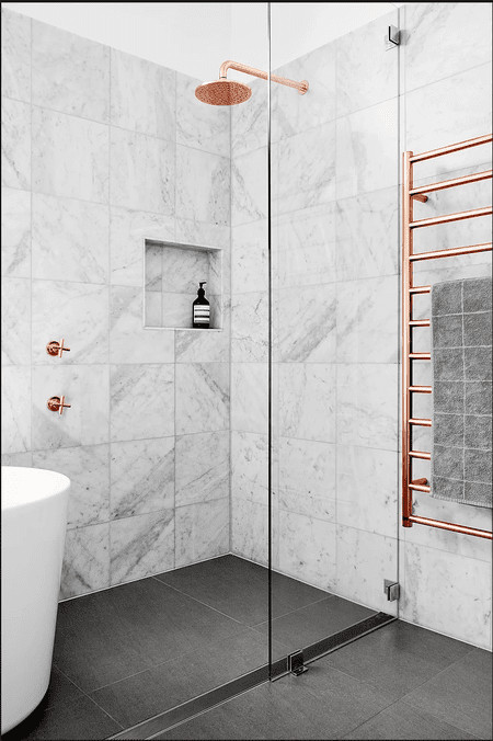 C46H 24×24 Carrara Marble Floor Honed Tile Venato Bianco White Carrera