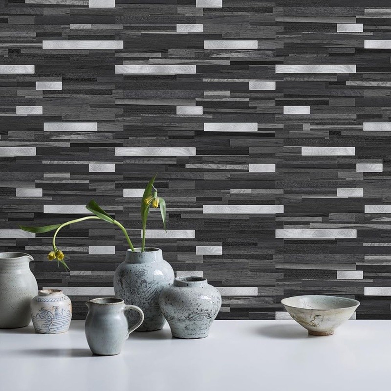 Peel & Stick Tile Waterproof Marble Texture DIY Backsplash Kitchen Wall Upgrade