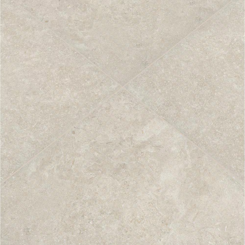 Living Style Pearl 2 Cm. X 24 In. X 24 In. Matte Porcelain Stone Look Paver (8 S