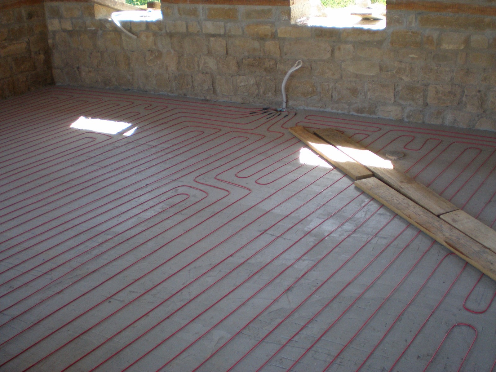 Floor warm Heating cable system 90-110 sq.ft.(9-11 sq m) 120/240V Smart control