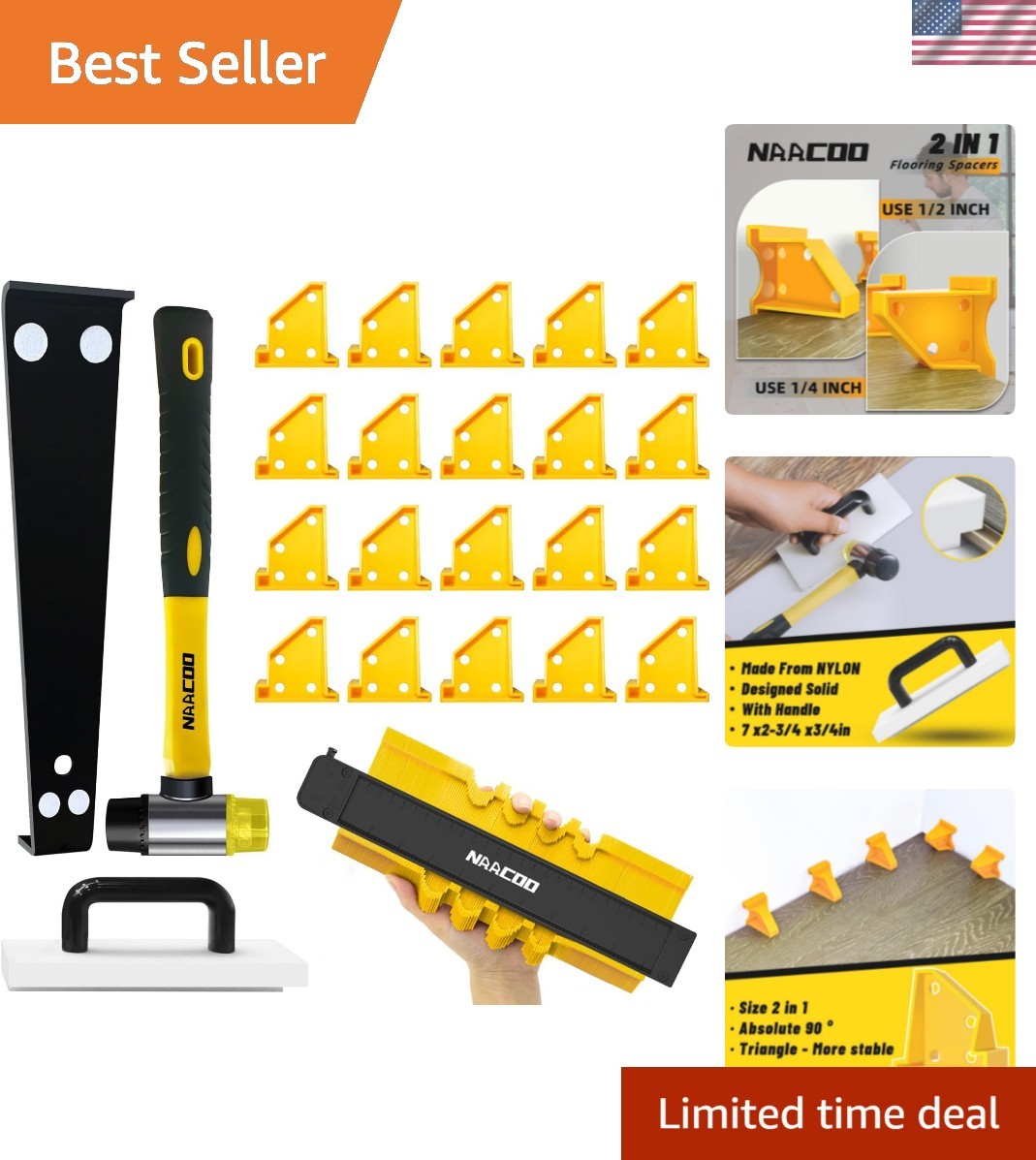 Laminate Flooring Tools, LVP Installation Kit, Professional Vinyl Flooring To…