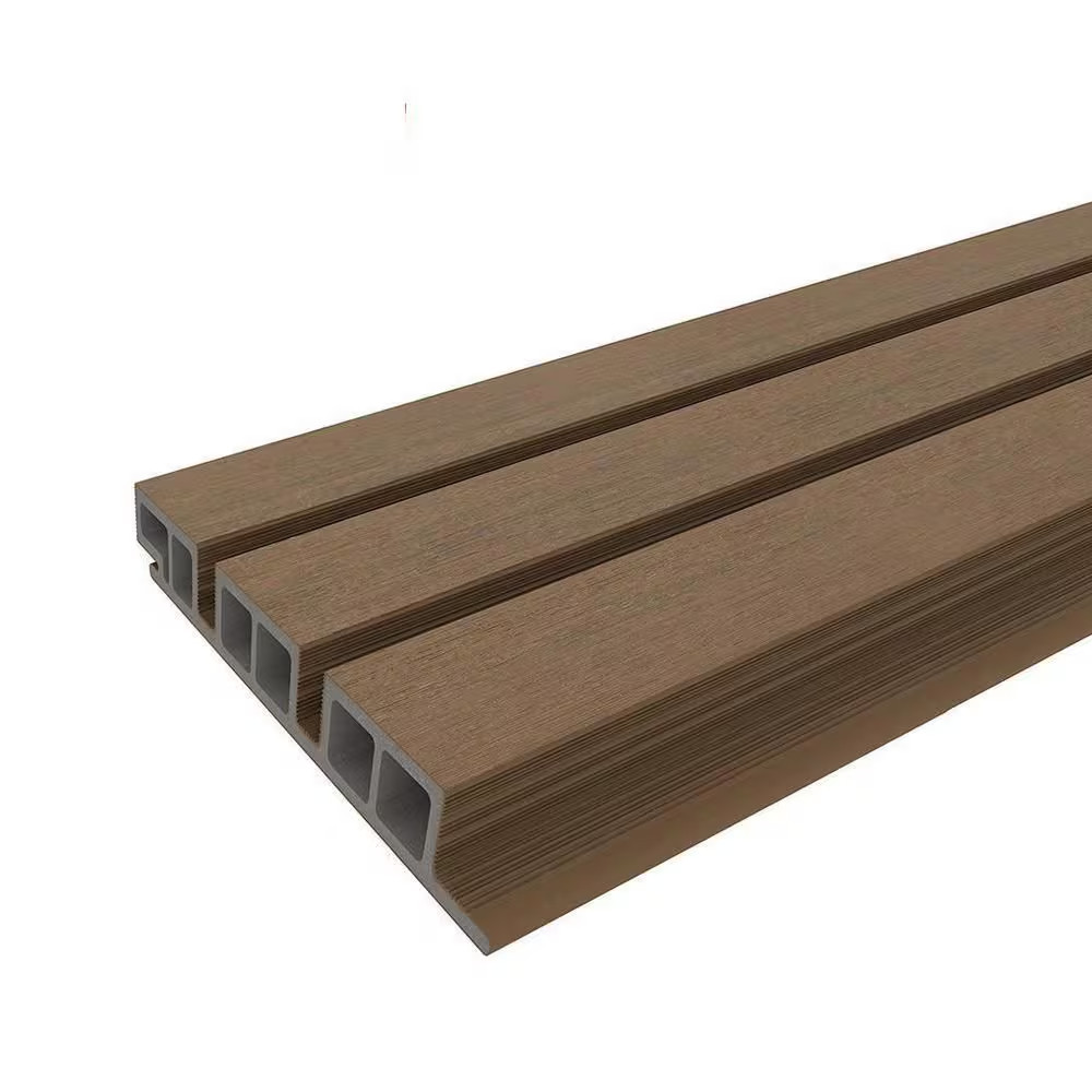 European Siding System 7.7 In. X 96 In. Composite Belgian Board Siding in Peruvi