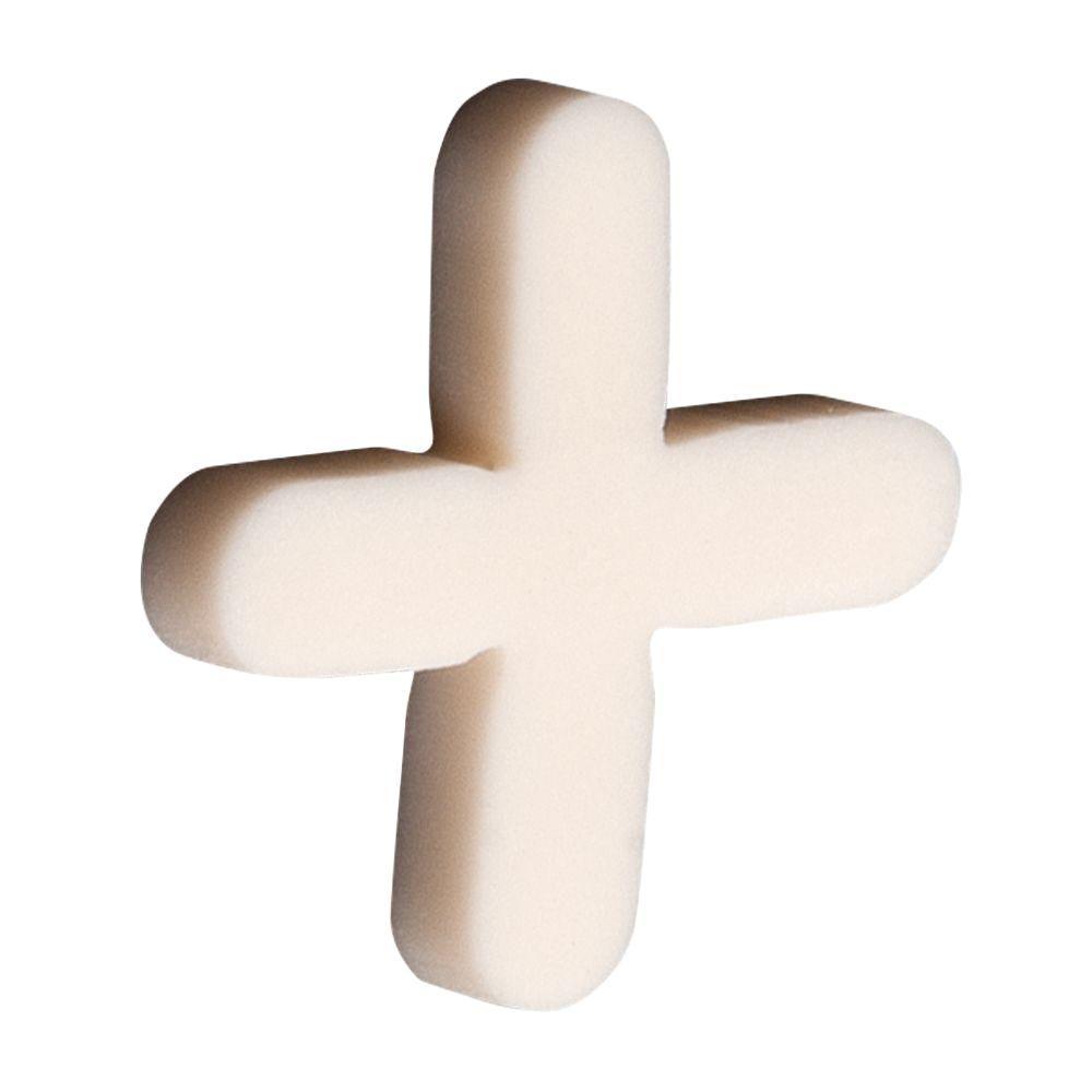 200 count TILE SPACERS 1/4″ 6mm white tombstones fLeXiBLe PVC Cross QEP 10005Q