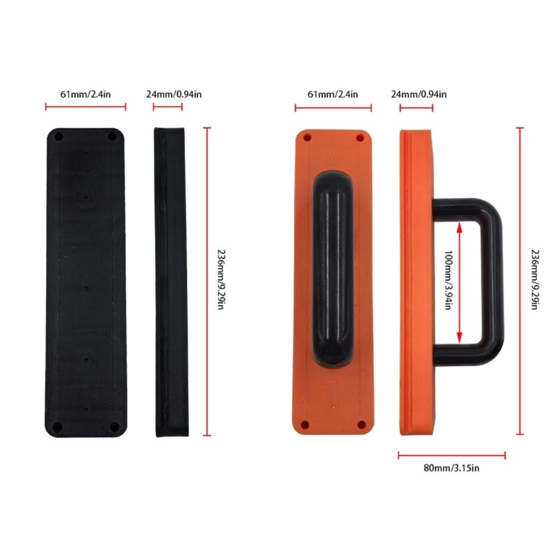 Nylon Flooring Installation Tapping Block for Laminate Engineered Floor